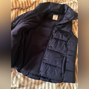 Old Navy Charcoal Fleece-Lined Jacket